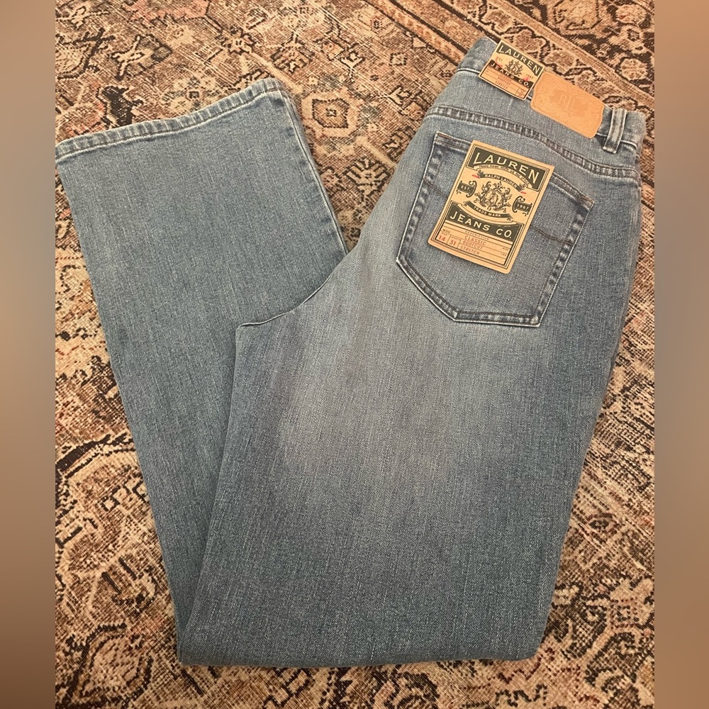 Lauren Jeans Co- Sz 14 Classic Cootcut